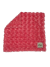 Soft Raspberry plush security blanket with textured minky fabric. Ultra-cozy, stylish, and perfect for babies and toddlers.