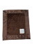 Brown minky dot baby blanket with silky satin trim, ultra-soft and plush design to comfort newborns, infants, and toddlers at home or on the go.

