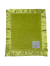 Lime Green Minky Dot Baby Security Blanket – Ultra-Soft Plush with Flat Satin Border Personalized Embroidery Option
