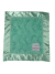 Mint Luxe Bella Baby Security Blanket – Ultra Soft Plush with Flat Satin Border Personalized Embroidery Option