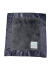 Charcoal Luxe Bella Baby Security Blanket – Ultra Soft Plush with Flat Satin Border Personalized Embroidery Option

