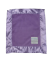 Soft Lavender Luxe Baby Security Blanket with Satin Trim, Plush on Both Sides, Personalized Option for Infants and Toddlers

