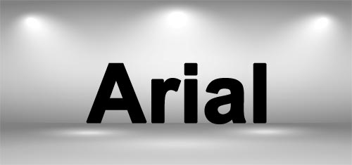 Arial