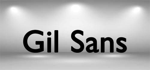 Gil Sans